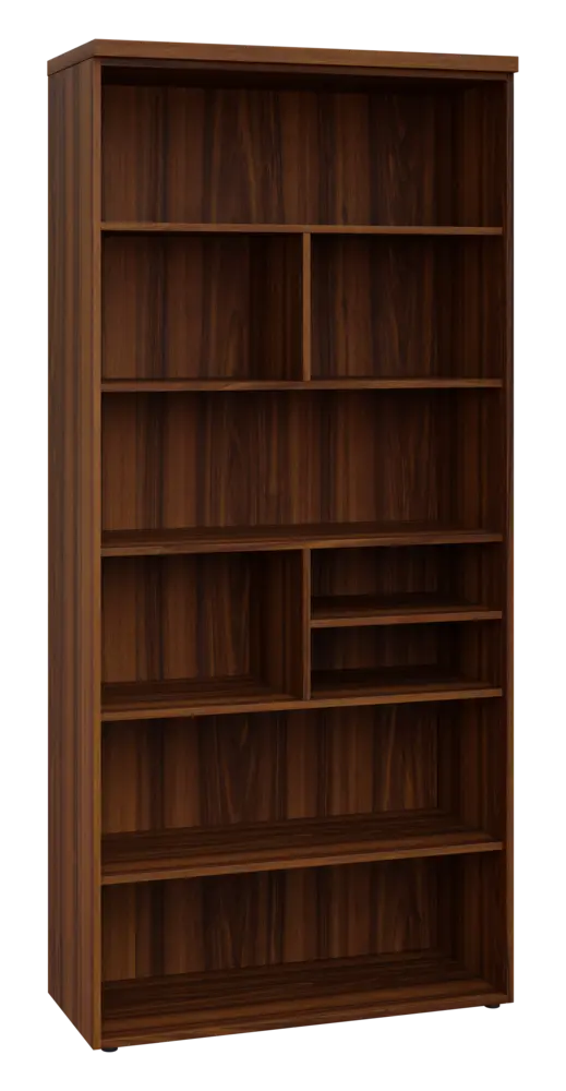 SIN 6 - 10N kancelářská skříň, nika, 2170x1000x400, ořech královský